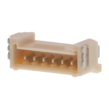 Molex Board Connector, 6 Contact(S), 1 Row(S), Male, Straight, 0.049 Inch Pitch, Surface Mount Terminal,  5041940670